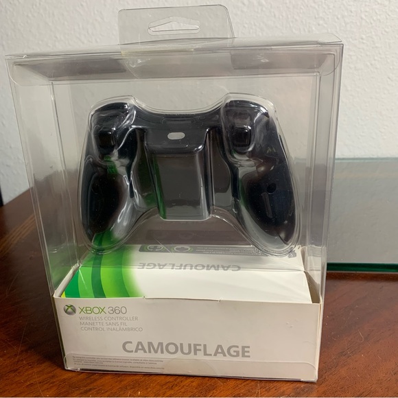 BNIB Special Edition Xbox 360 Camouflage Wireless Controller - Picture 8 of 8